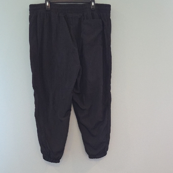 Love & Sports Nylon Joggers With Elastic/tie Waist And Deep Zippered Pockets XXL - Picture 7 of 12